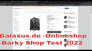 Galaxus.de -Onlineshop -Darky Shop Test 2022