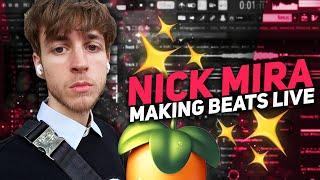 Nick Mira Making 4 FIRE Beats Live  FL Studio Live Cookup 