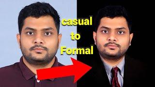 Create a Formal Photo! | Blazer, Suit or Coat | Passport Size | Photoshop Tutorial