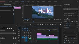 How to apply colored shadow to text in Adobe premiere pro  | Colored outline to text