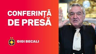 Gigi Becali, declarații LIVE de la Palat după calificarea în turul 3 al Ligii Campionilor