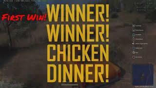 PUBG: BATTLEGROUNDS First Chicken Dinner - PUBG Gameplay