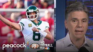 New York Jets’ Aaron Rodgers looked ‘rusty’ in loss 49ers | Pro Football Talk | NFL on NBC