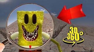 FIND Nightmare Sponge Wuggy | Nightmare Sponge Wuggy Finding Challenge 360° VR Video