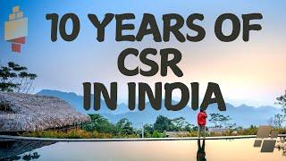 Reflecting on 10 Years of  CSR in India