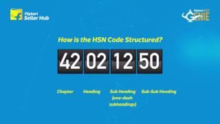 What is HSN Code and how to upload it on the dashboard?