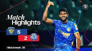 Match Highlights | Chennaiyin FC 5-2 Jamshedpur FC | MW 26 | ISL 2024-25