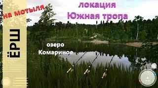 Русская рыбалка 4 - Старое озеро Комариное - Ёрш на мотыля
