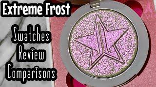 Jeffree Star EXTREME Frost Swatches & Review