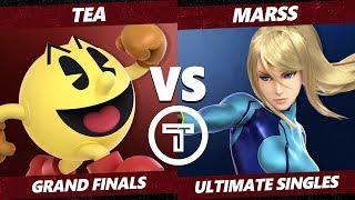 Thunder Smash 3 SSBU -  Tea (Pac-Man) VS PG Marss (ZSS) Smash Ultimate Grand Finals