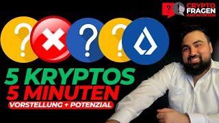 Lisk (LSK), Origin Protocol (OGN), Thershold, Litentry (LIT), Nano (XNO) | Vorstellung + Potenzial