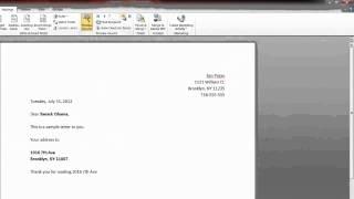 Tutorial - Mail Merge in Word and Publisher
