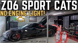 The ULTIMATE Upgrade: NEW Sport Cats for the C8 Corvette Z06! *SOUNDS AMAZING!*