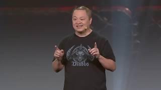 Diablo "Immortal" announced by Wyatt Cheng at Blizzcon 2018
