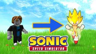 Going From NOOB To PRO In SONIC SPEED SIMULATOR In 24 HOURS!