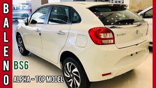 2021 Maruti Suzuki Nexa Baleno  Alpha Top model - walkaround, interiors, features and price White