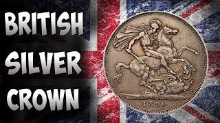 The British Silver Crown Coin