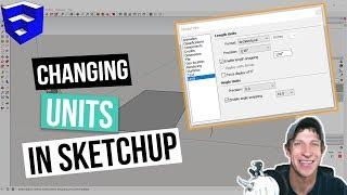 How to Change the Units of Measure in SketchUp! Feet to Inches, Setting Precision, and More!