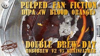 Pulped Fan Fiction All Grain - Brewday (Robobrew V2 Vs Grainfather)