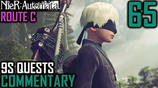 Nier Automata Walkthrough Part 65 - Back To 9S: Loose Ends & Starting Gathering Keepsakes (Route C)