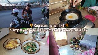 Daily vlog || sempatkan jalan-jalan lanjut masak dan mengurus anak || kegiatan harian IRT