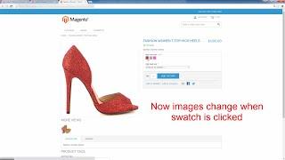 Make Configurable Product Image Change When Magento Swatch Is Clicked, by eMagicOne