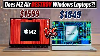 M2 MacBook Air vs XPS 13 Plus - The Results SHOCKED US! 