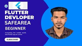 Flutter  SafeArea | Bangla Tutorial | Beginner Part | flutter  tutorial | Gobinda Das