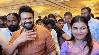 Manchu Manoj & Bhumika Attended Gabbar Singh Sai Anna Daughter Marrige | Gabbar Singh Team