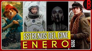 ESTRENOS del CINE ENERO 2025 | Películas que se Estrenan en Enero 2025