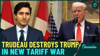 Breaking: Trudeau Punishes U.S For Trump's Tariff War, Economic Collapse of Canada and U.S Soon?