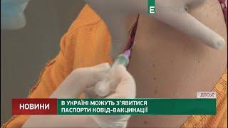В Україні можуть з’явитися паспорти ковід-вакцинації