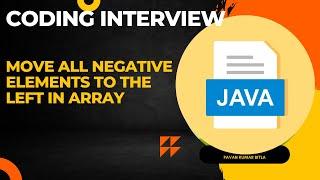 Move All Negative Elements to the End in Java – Quick Tutorial!