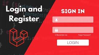 Login and Registration in Laravel