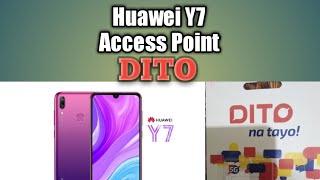 How to Enable DITO SIM Internet using APN |Huawei Y7 |