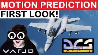 THE VARJO AERO JUST GOT BETTER! MOTION PREDICTION PREVIEW | MSFS & DCS WORLD