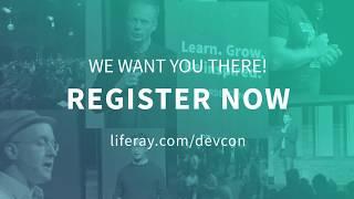 Liferay DEVCON 2018 - Teaser