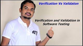 What is Verification and Validation with example?