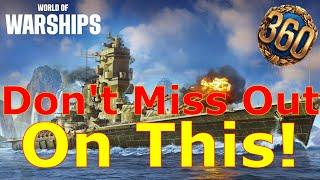 World of Warships- Don't Miss Out On This!!!