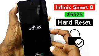 How to Infinix Smart 8 X6525 Hard Reset 2024.