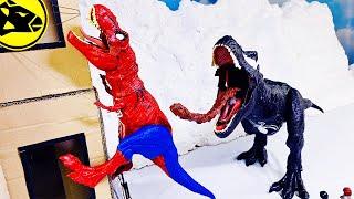 Trex Spiderman sticky Venom Rex