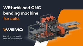 #122 WEMO Special Projects WEfurbished CNC bending line for sale!