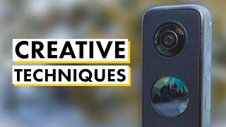 CREATIVE SHOTS for the INSTA360 ONE X2 // Story Modes, Hyperlapse, Unique Angles & more!
