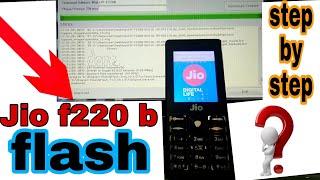 how to flash jio f220b|| jio f220b sofwear upgrade failed problems sloution|| jio software problem