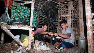 BERMALAM DI GUBUK HUTAN MAKAN MALAM BEESAMA BAHOK AR