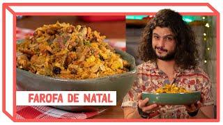 A MELHOR FAROFA NATALINA | Receitas de Natal | Mohamad Hindi