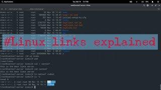 links or shortcuts in linux