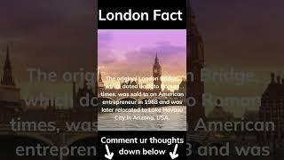 A fact that few Londoners are even aware of… Don’t forget to leave ur comments down