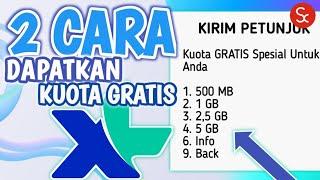 2 Cara Dapatkan Paket Kuota Gratis XL | Paket Internet Gratis XL | Paket Data Gratis XL Terbaru