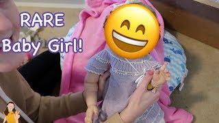 RARE Reborn Baby Girl Box Opening! Super Cute New Baby! | Kelli Maple